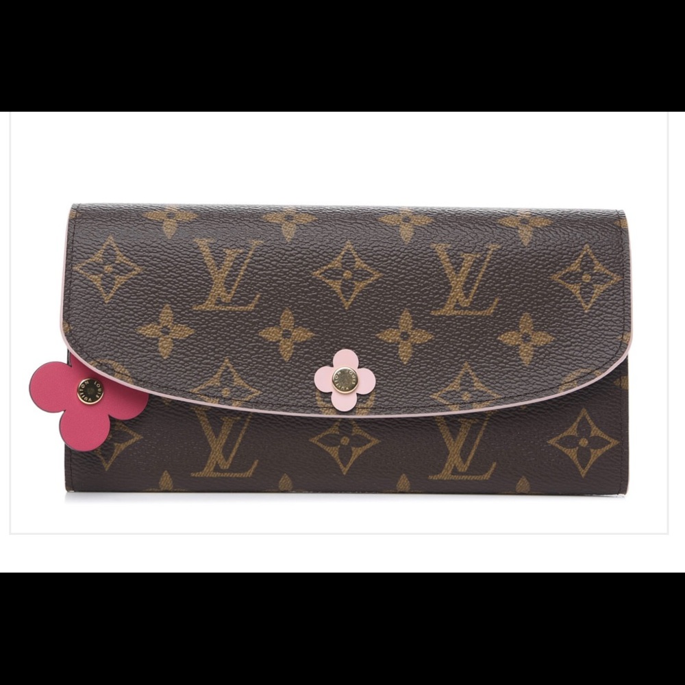 Louis Vuitton Monogram Bloom Flower Wallet